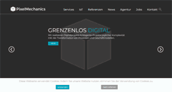 Desktop Screenshot of pixelmechanics.de
