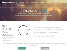 Tablet Screenshot of pixelmechanics.de